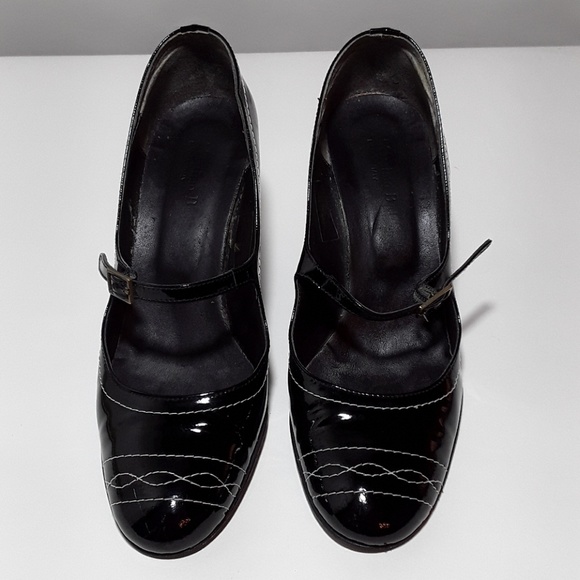 Massimo Baldi leather high heal wedge shoes - Picture 2 of 6